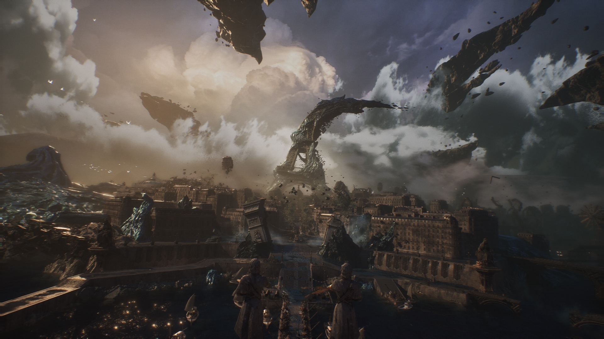 A shot of Lumiere, the first location in the game.